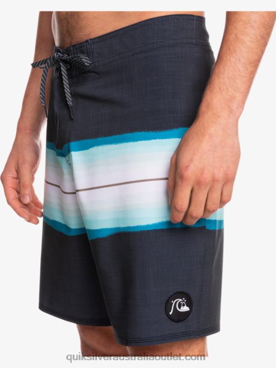 Quiksilver Men SurfSilk Resin Tint 19 Boardshorts H2N4B1440 black