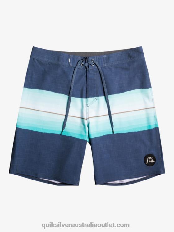 Quiksilver Men SurfSilk Resin Tint 19 Boardshorts H2N4B1441 insignia blue