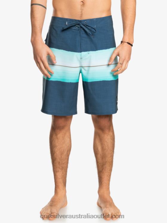 Quiksilver Men SurfSilk Resin Tint 19 Boardshorts H2N4B1441 insignia blue
