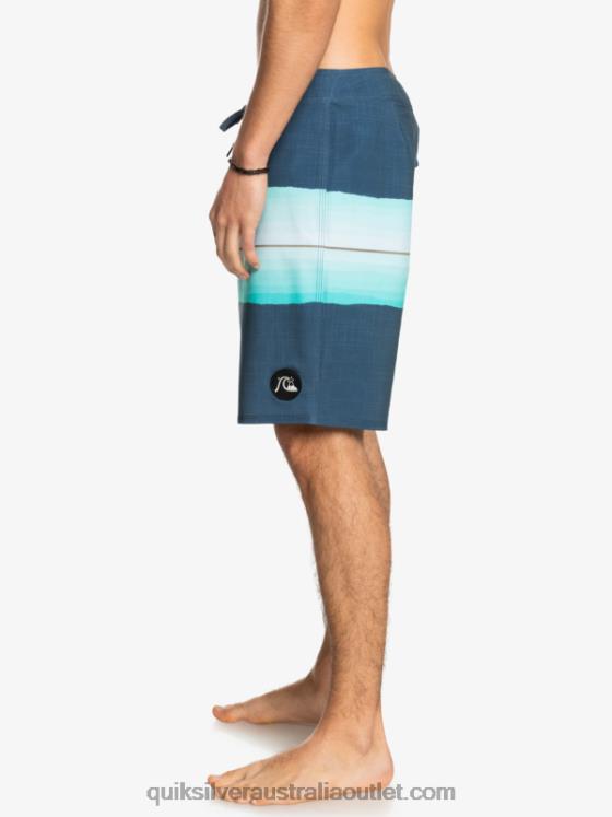 Quiksilver Men SurfSilk Resin Tint 19 Boardshorts H2N4B1441 insignia blue