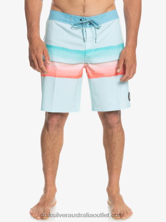 Quiksilver Men SurfSilk Resin Tint 19 Boardshorts H2N4B1442 iced aqua