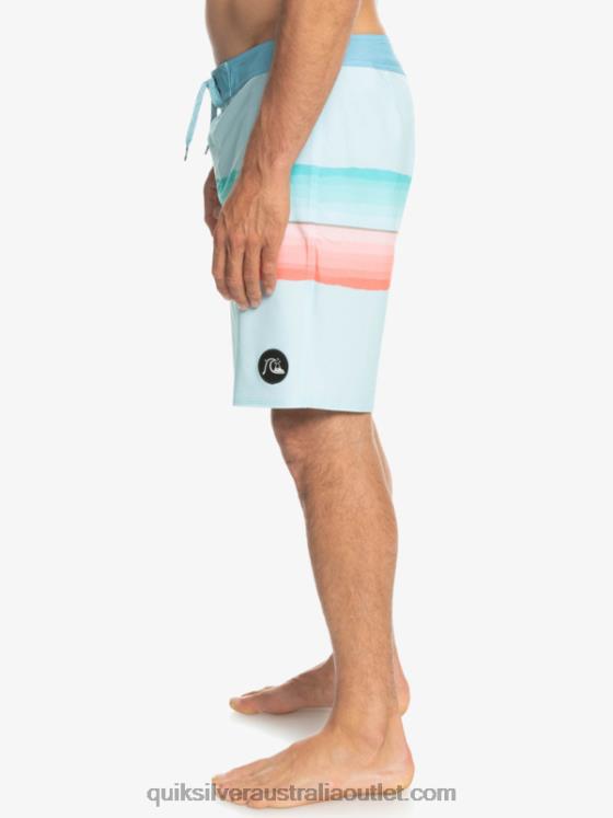 Quiksilver Men SurfSilk Resin Tint 19 Boardshorts H2N4B1442 iced aqua