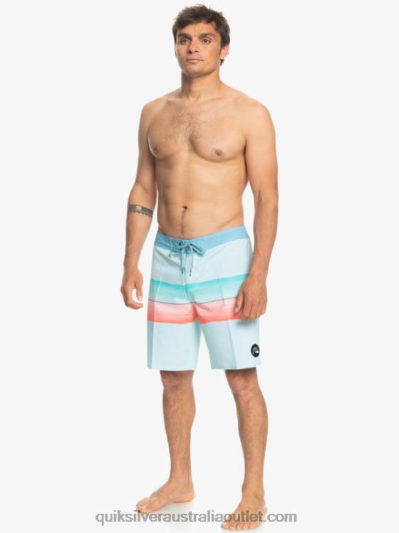 Quiksilver Men SurfSilk Resin Tint 19 Boardshorts H2N4B1442 iced aqua