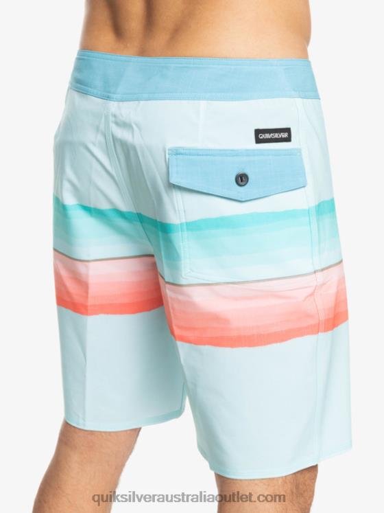 Quiksilver Men SurfSilk Resin Tint 19 Boardshorts H2N4B1442 iced aqua