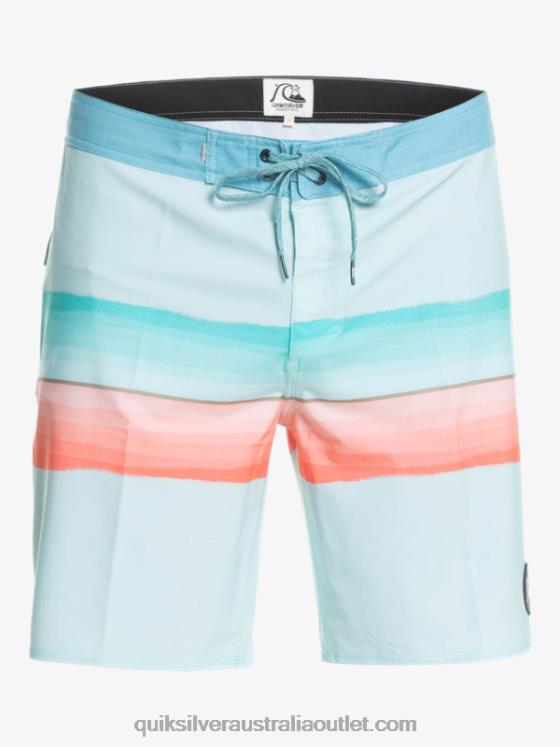 Quiksilver Men SurfSilk Resin Tint 19 Boardshorts H2N4B1442 iced aqua