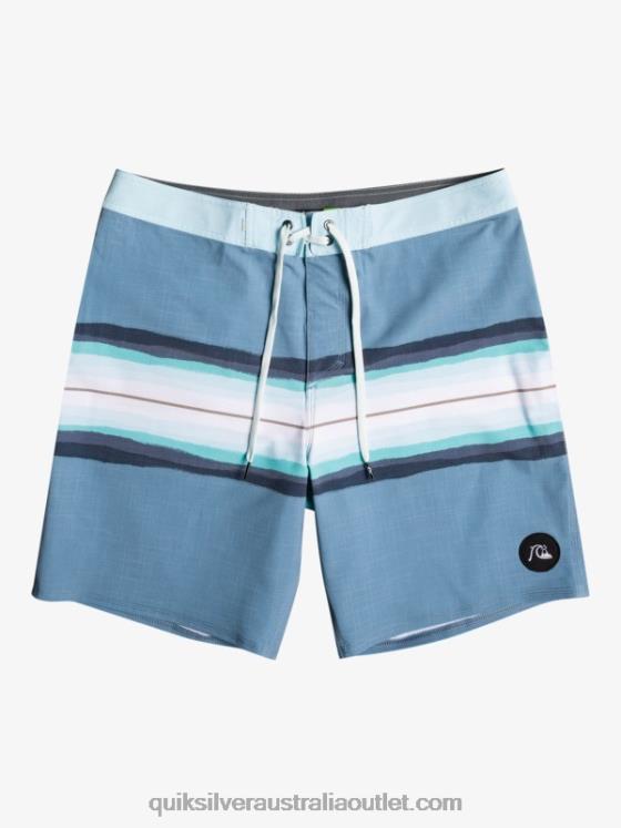 Quiksilver Men SurfSilk Resin Tint 19 Boardshorts H2N4B1444 captains blue