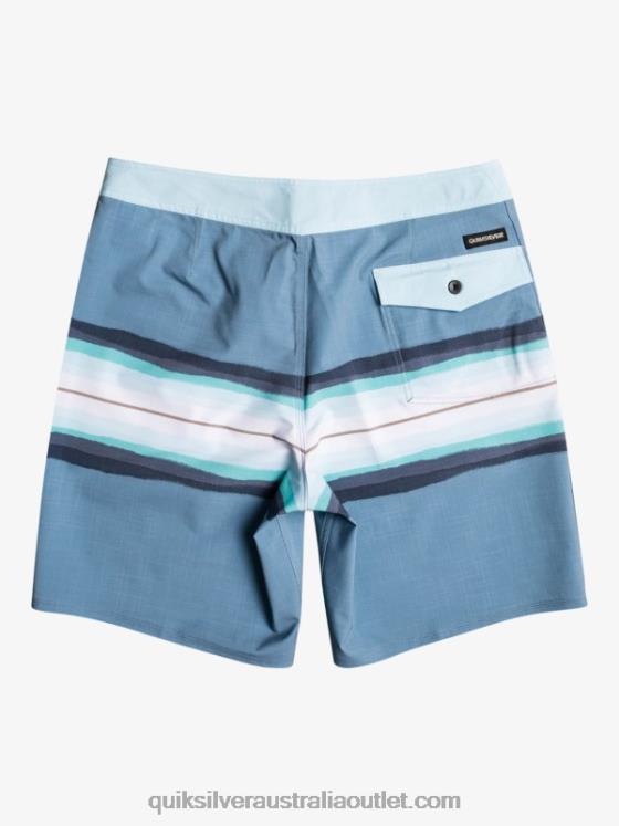 Quiksilver Men SurfSilk Resin Tint 19 Boardshorts H2N4B1444 captains blue