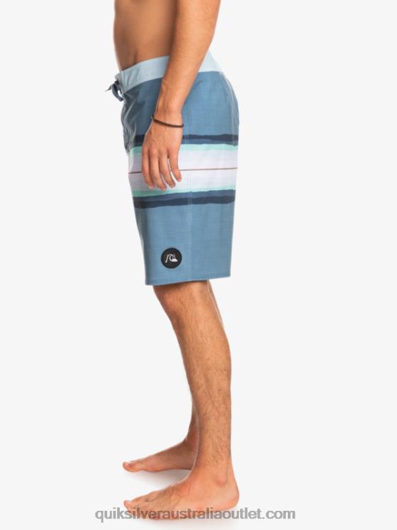 Quiksilver Men SurfSilk Resin Tint 19 Boardshorts H2N4B1444 captains blue