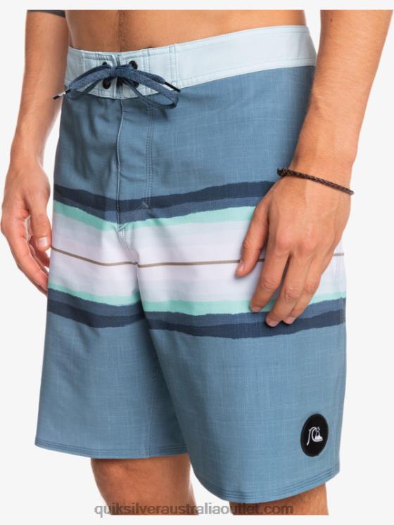 Quiksilver Men SurfSilk Resin Tint 19 Boardshorts H2N4B1444 captains blue
