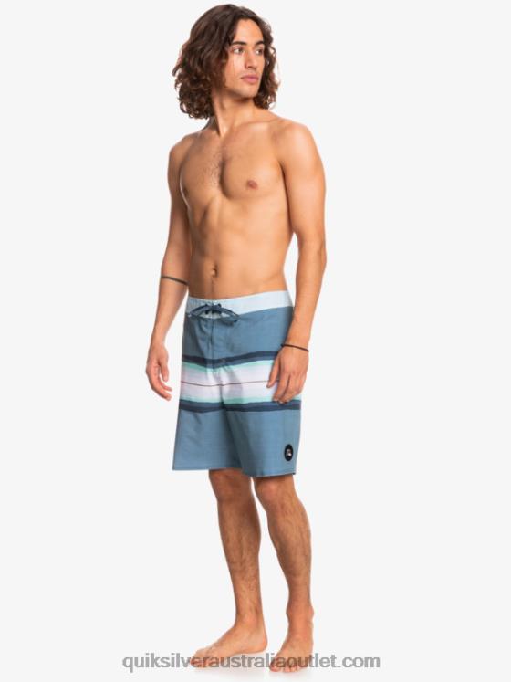 Quiksilver Men SurfSilk Resin Tint 19 Boardshorts H2N4B1444 captains blue