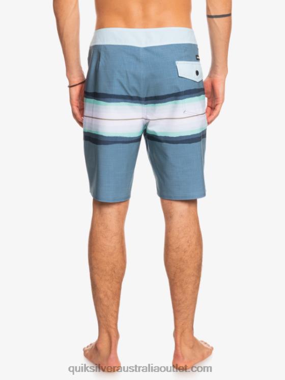 Quiksilver Men SurfSilk Resin Tint 19 Boardshorts H2N4B1444 captains blue
