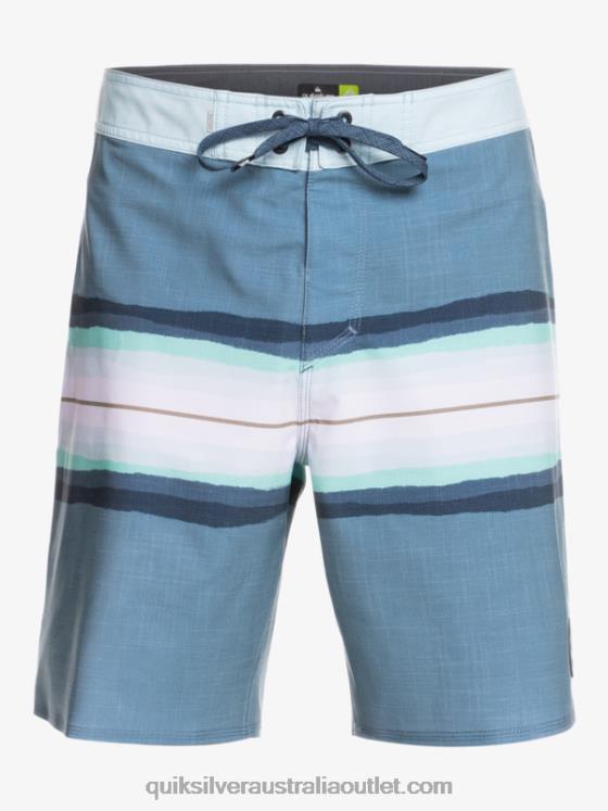 Quiksilver Men SurfSilk Resin Tint 19 Boardshorts H2N4B1444 captains blue