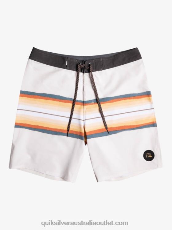Quiksilver Men SurfSilk Resin Tint 19 Boardshorts H2N4B1445 antique white