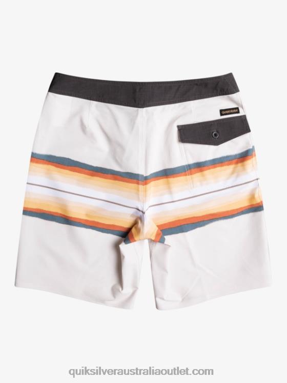 Quiksilver Men SurfSilk Resin Tint 19 Boardshorts H2N4B1445 antique white