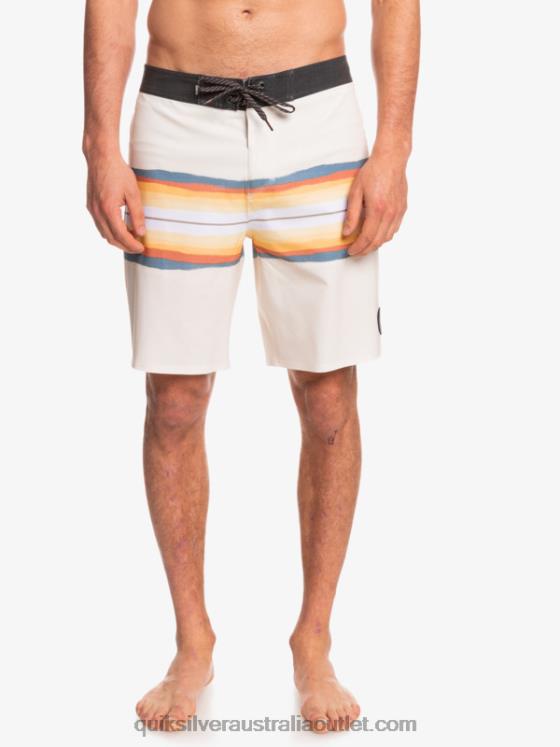 Quiksilver Men SurfSilk Resin Tint 19 Boardshorts H2N4B1445 antique white