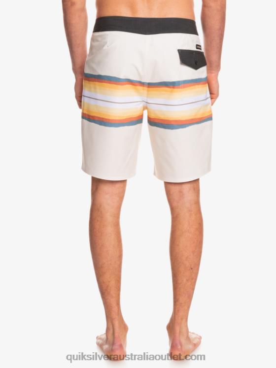 Quiksilver Men SurfSilk Resin Tint 19 Boardshorts H2N4B1445 antique white