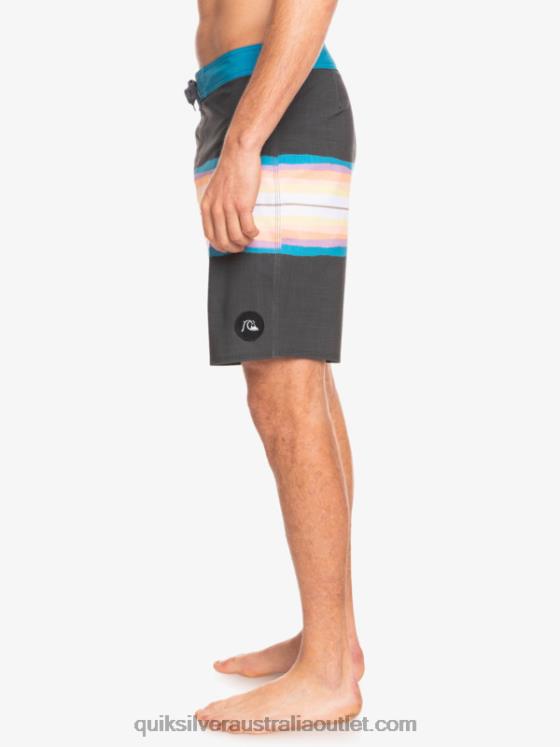 Quiksilver Men SurfSilk Resin Tint 19 Boardshorts H2N4B1446 tarmac