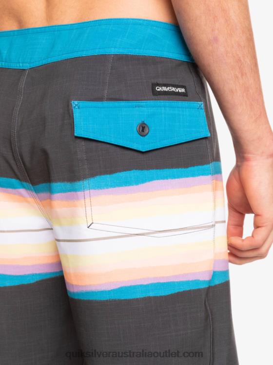 Quiksilver Men SurfSilk Resin Tint 19 Boardshorts H2N4B1446 tarmac