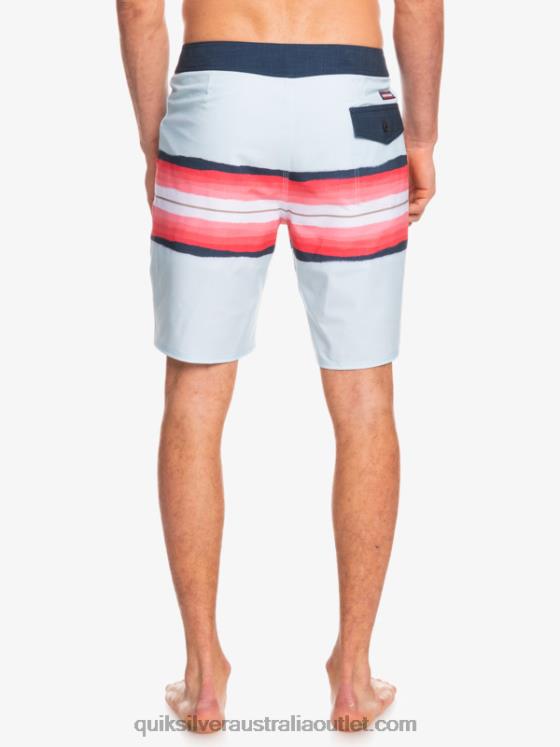 Quiksilver Men SurfSilk Resin Tint 19 Boardshorts H2N4B1447 blue grey