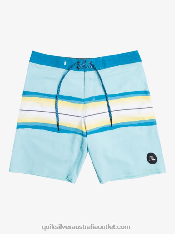 Quiksilver Men SurfSilk Resin Tint 19 Boardshorts H2N4B1448 angel blue