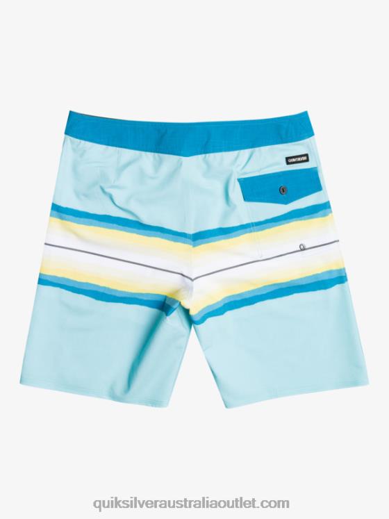 Quiksilver Men SurfSilk Resin Tint 19 Boardshorts H2N4B1448 angel blue