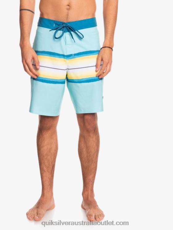 Quiksilver Men SurfSilk Resin Tint 19 Boardshorts H2N4B1448 angel blue