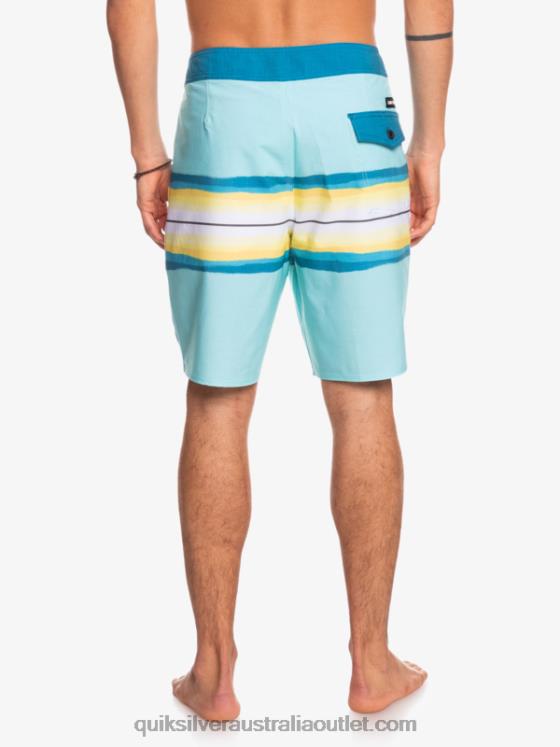 Quiksilver Men SurfSilk Resin Tint 19 Boardshorts H2N4B1448 angel blue