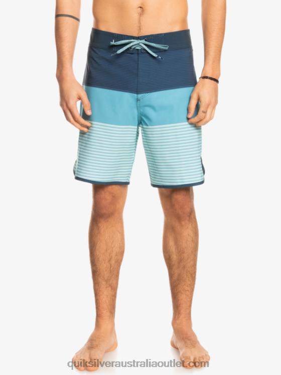 Quiksilver Men SurfSilk Tijuana 19 Boardshorts H2N4B1398 insignia blue