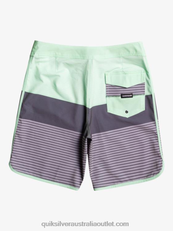 Quiksilver Men SurfSilk Tijuana 19 Boardshorts H2N4B1399 iron gate