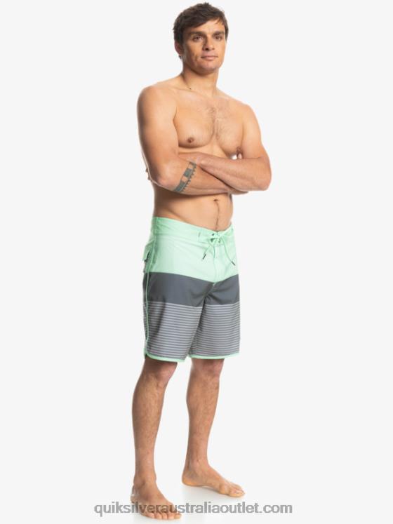 Quiksilver Men SurfSilk Tijuana 19 Boardshorts H2N4B1399 iron gate