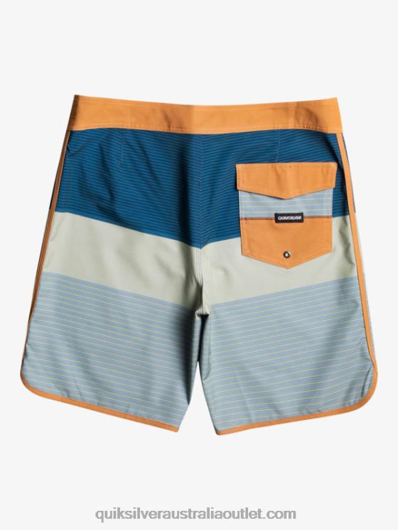 Quiksilver Men SurfSilk Tijuana 19 Boardshorts H2N4B1400 brown sugar