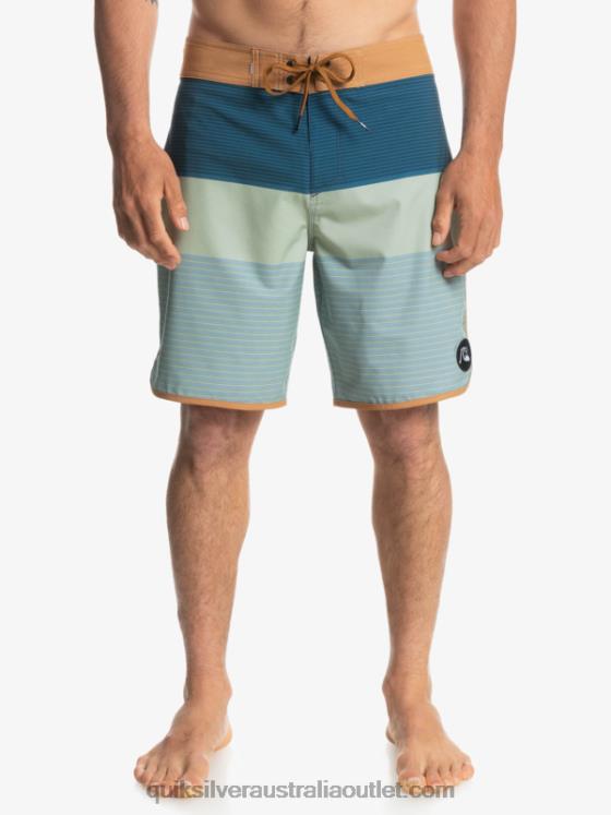 Quiksilver Men SurfSilk Tijuana 19 Boardshorts H2N4B1400 brown sugar