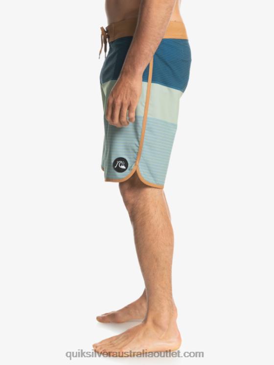 Quiksilver Men SurfSilk Tijuana 19 Boardshorts H2N4B1400 brown sugar