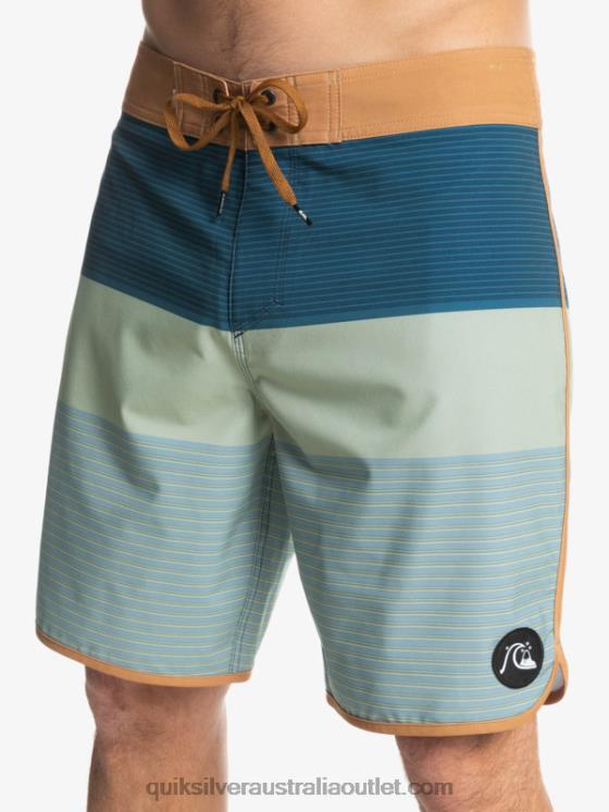 Quiksilver Men SurfSilk Tijuana 19 Boardshorts H2N4B1400 brown sugar