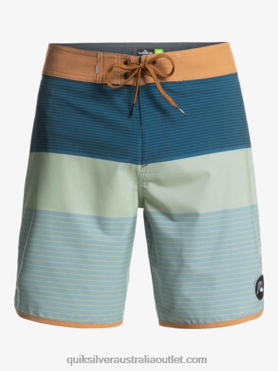 Quiksilver Men SurfSilk Tijuana 19 Boardshorts H2N4B1400 brown sugar