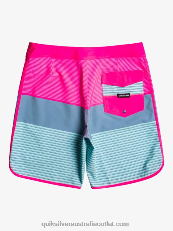 Quiksilver Men SurfSilk Tijuana 19 Boardshorts H2N4B1401 pink glo