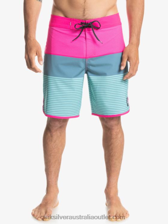 Quiksilver Men SurfSilk Tijuana 19 Boardshorts H2N4B1401 pink glo