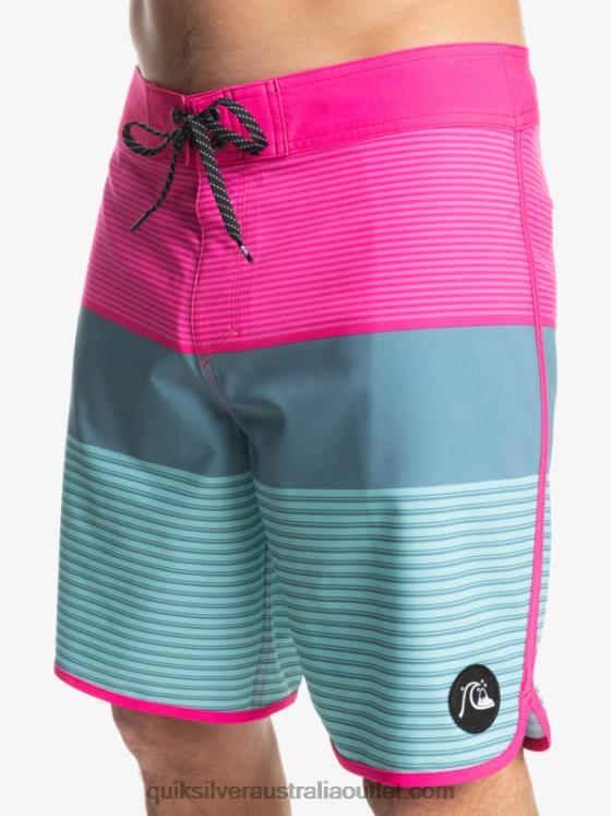 Quiksilver Men SurfSilk Tijuana 19 Boardshorts H2N4B1401 pink glo