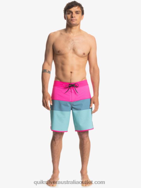 Quiksilver Men SurfSilk Tijuana 19 Boardshorts H2N4B1401 pink glo