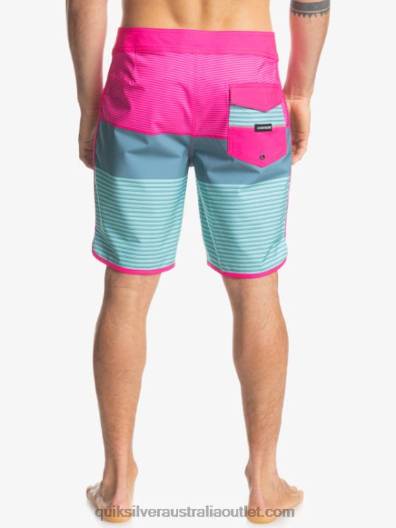 Quiksilver Men SurfSilk Tijuana 19 Boardshorts H2N4B1401 pink glo