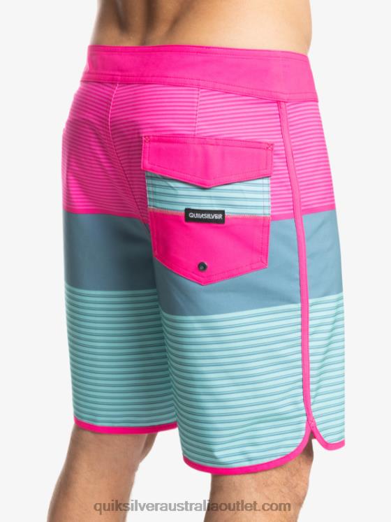 Quiksilver Men SurfSilk Tijuana 19 Boardshorts H2N4B1401 pink glo