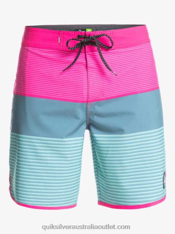 Quiksilver Men SurfSilk Tijuana 19 Boardshorts H2N4B1401 pink glo