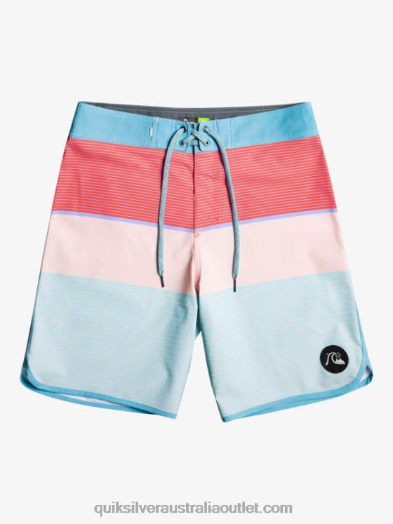 Quiksilver Men SurfSilk Tijuana 19 Boardshorts H2N4B1403 delph blue