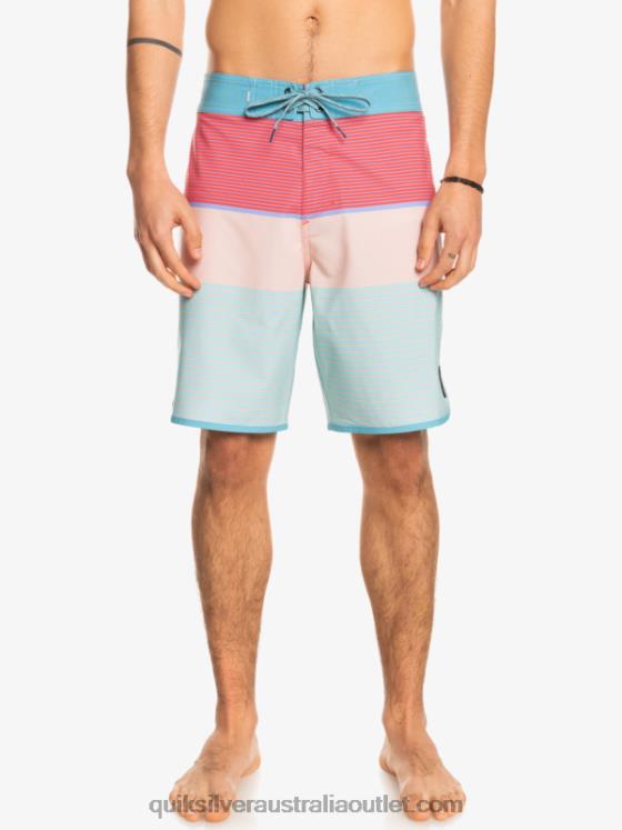 Quiksilver Men SurfSilk Tijuana 19 Boardshorts H2N4B1403 delph blue