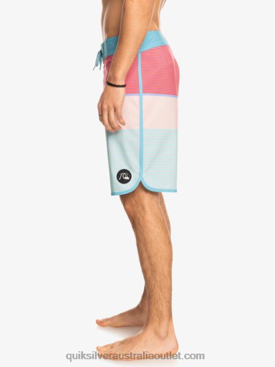 Quiksilver Men SurfSilk Tijuana 19 Boardshorts H2N4B1403 delph blue