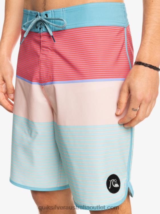 Quiksilver Men SurfSilk Tijuana 19 Boardshorts H2N4B1403 delph blue