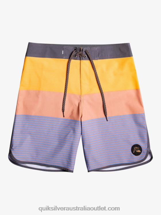 Quiksilver Men SurfSilk Tijuana 19 Boardshorts H2N4B1404 golden rod