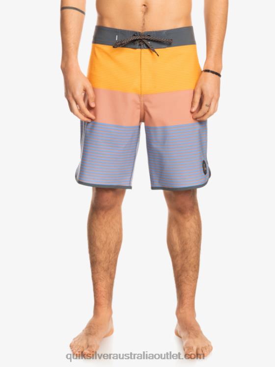 Quiksilver Men SurfSilk Tijuana 19 Boardshorts H2N4B1404 golden rod