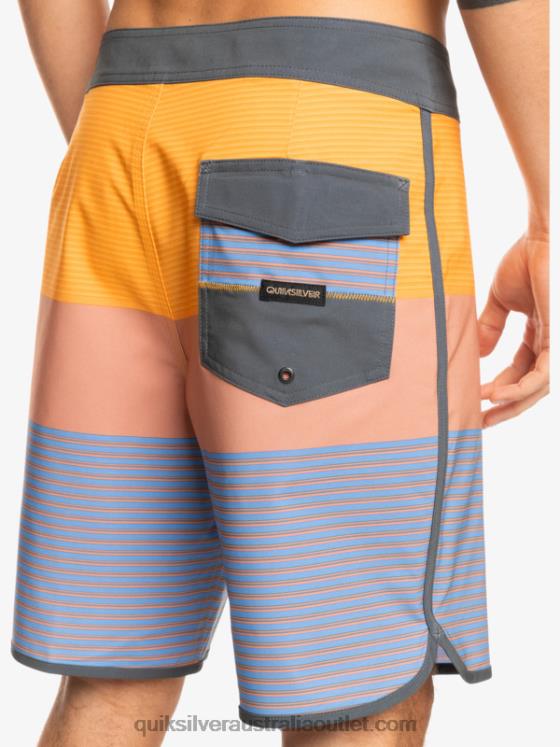 Quiksilver Men SurfSilk Tijuana 19 Boardshorts H2N4B1404 golden rod