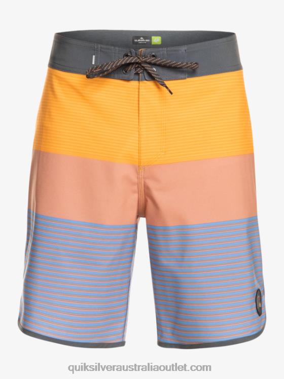 Quiksilver Men SurfSilk Tijuana 19 Boardshorts H2N4B1404 golden rod